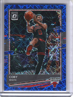Panini Donruss Optic 2020-21 Coby White #126 Blue Velocity Parallel