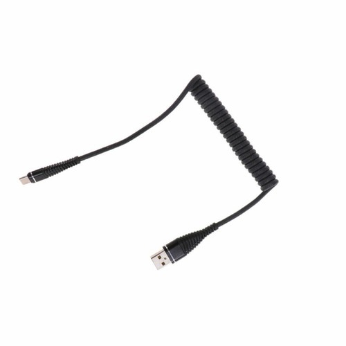 Phone Charger Cord Coil Spring Charger Cable Useful - Photo 21 sur 23