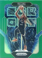2022 Panini Prizm WNBA BRITTNEY GRINER #7 FAR OUT GREEN PRIZM MERCURY