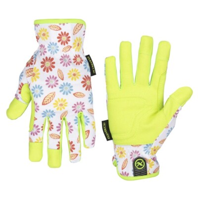Flexzilla Women's Utility Gardening Gloves, Outdoor Use, Durable High Dexterity!