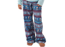 Nite Nite by Munki Munki Matching Kids Peanuts Family Pajama Top - Blue 10 