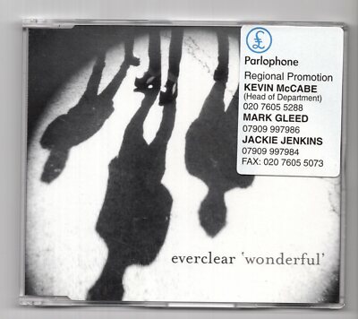 (IZ39) Everclear, Wonderful - 2000 DJ CD