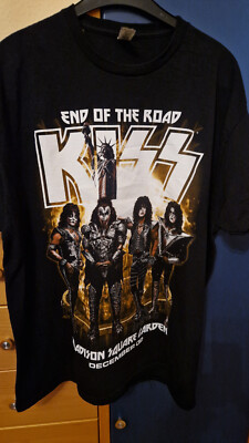 Rares - KISS ''End of the road'' - EVENT T-Shirt MSG 02.12. - Letztes Konzert ever