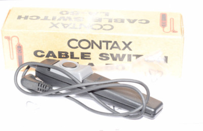 CONTAX Shutter Cord Cable Switch LA-50 in Box for 645 N1 NX N Digital Camera Mi