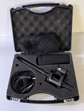 Vidpro XM-55 Shotgun Condenser Microphone w/ Case and Lapel Insignia Mic