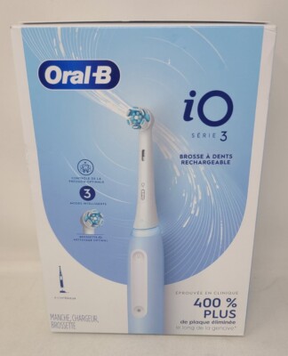 BRAUN Oral−B io3 IOG31A60IB ICE BLUE Oral-B iO Series 3 Electric Toothbrush | Oral-B
