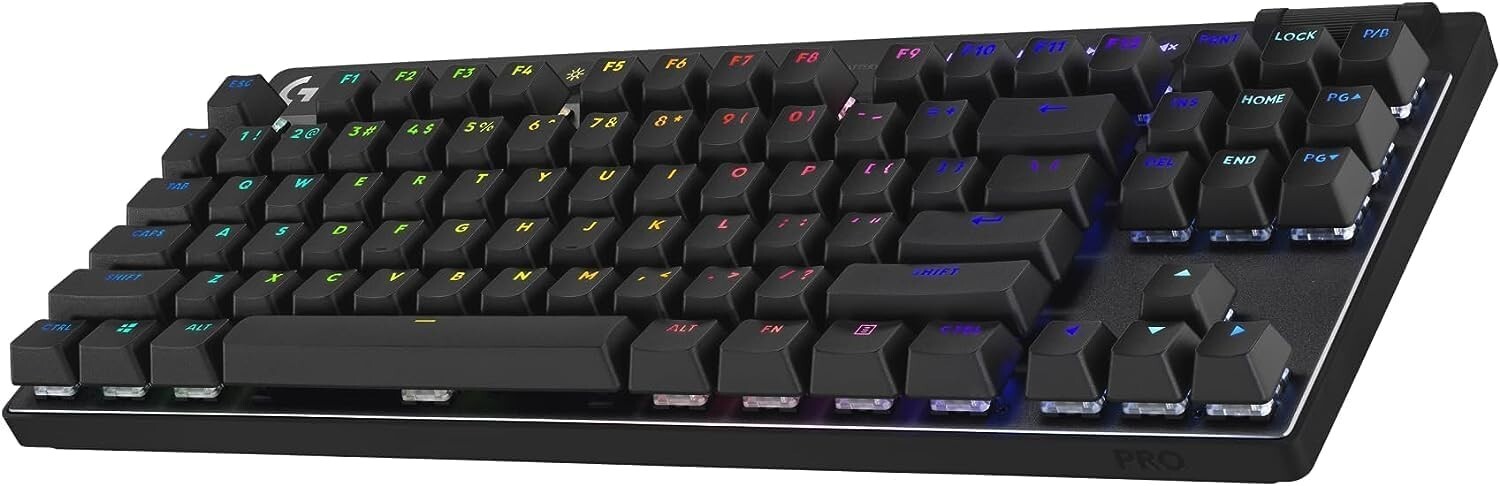 Pro X TKL LIGHTSPEED Wireless Gaming Keyboard – Portable, RGB with PBT Keycaps