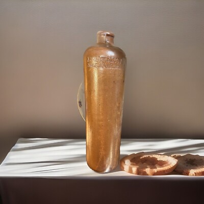 ANTIQUE HULSTKAMP & ZOON & MOLYN ROTTERDAM STONEWARE CLAY GIN