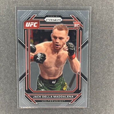 2023 Panini Prizm Jack Della Maddalena #187 RC UFC Base Rookie JDM