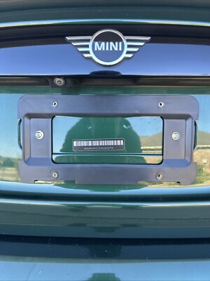 Rear License Plate Tag Holder Mounting Bracket for MINI COOPER + 6 Screws New
