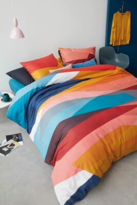 Beddinghouse Bettwäsche Cut & Paste Bravo Multi Baumwollsatin  135/200 cm neu