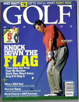 Golf World Magazine December 2004 Las Vegas Ferherty's 2005 Forecast