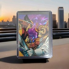 Vintage Marvel 1992 WOLVERINE P3 ATTITUDE Prism Card ?? 