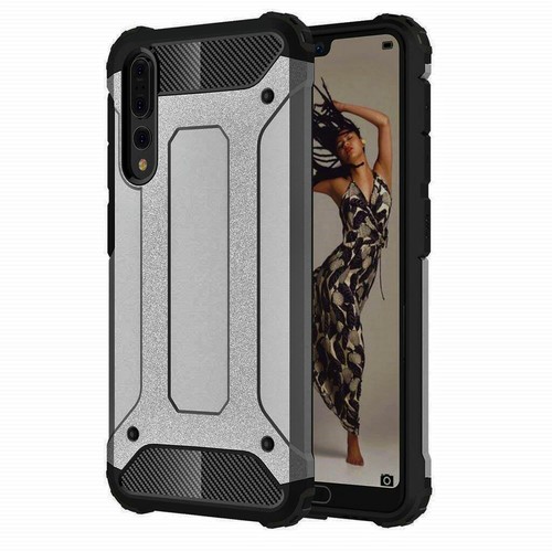 Coque pour Huawei P20 / Pro Lite - Housse blindage rigide hybride double couche antichoc - Photo 10 sur 12