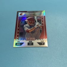 Kyle Manzardo 2021 Elite Extra College Ticket Holo  Guardians