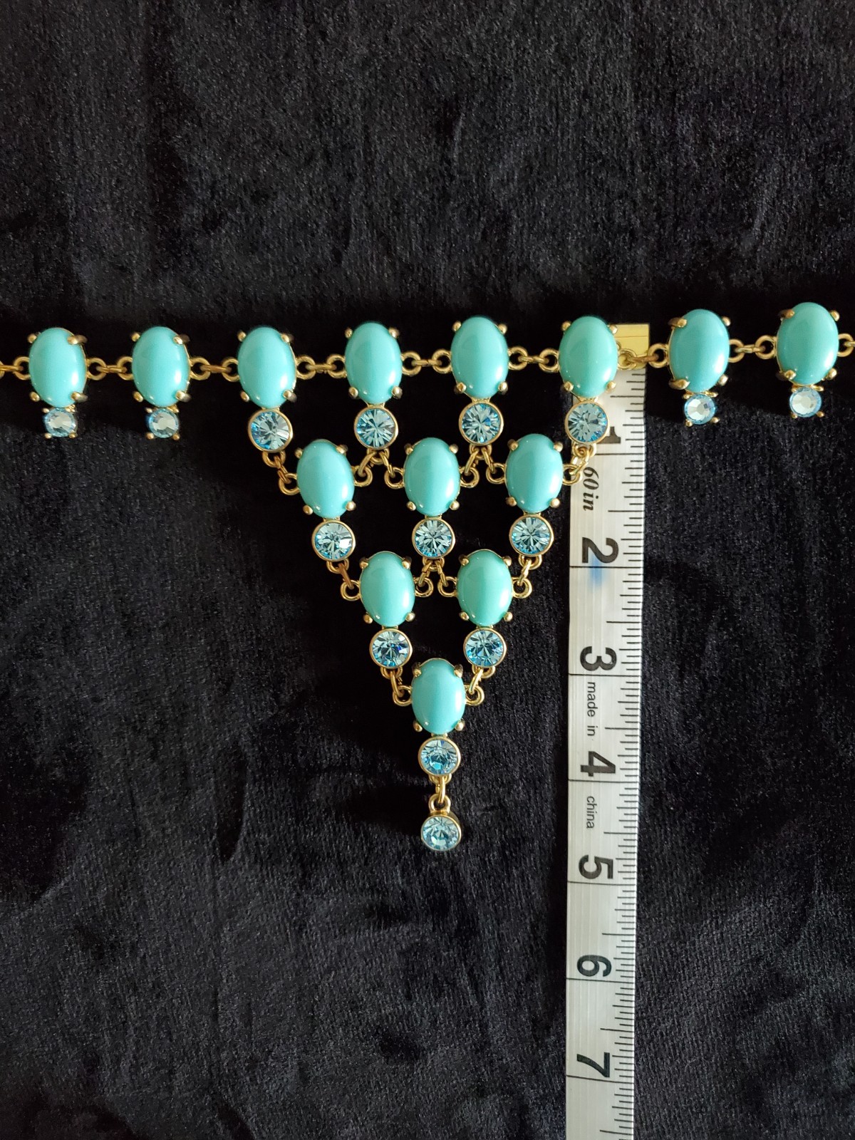 SUZANNE SOMERS COLLECTION SIMULATED TURQUOISE AND… - image 3