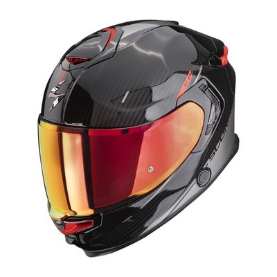 Scorpion EXO-GT SP Air Asphalt Motorradhelm (Schwarz/Silber) Gr: M (57)