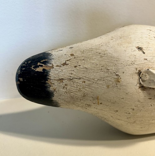 Vintage Canvasback Duck Decoy Signed Capt. Harry Jobes Damaged Neck See Photos - Picture 19 of 23