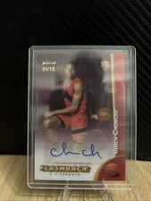 2024-25 Topps Finest - Flashback Autographs Ulrich Chomche /10 #FBA-UC (AU, RC)