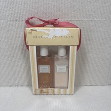 Crabtree Evelyn Summer Hill Hat Gift Set Rare Bath/Shower Gel Lotion 3.4