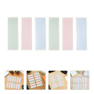 45pcs Washi-Kartenband-Band-Proben-Boards Washi-Band-Boards Plastic Washi-Karten