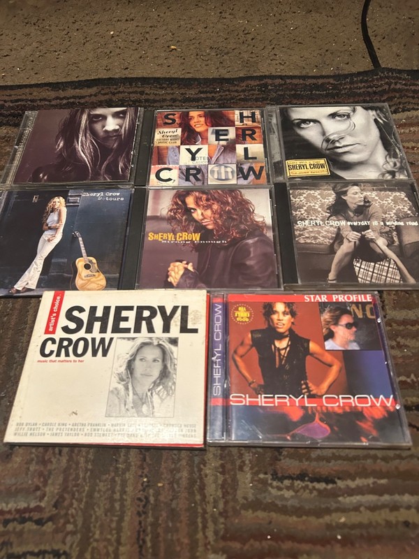 SHERYL CROW: 8 CDS ROCK PRE-OWNED