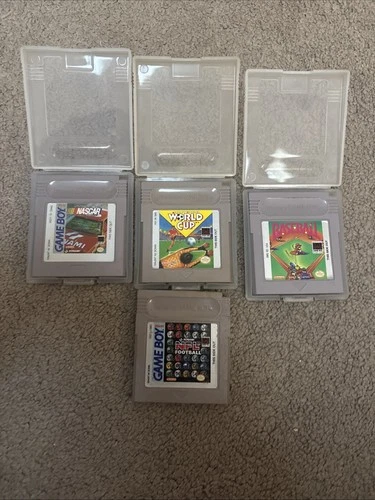 Lot Of 4 Nintendo Gameboy Video Game Authentic Cartridges ALL TESTED WORKING