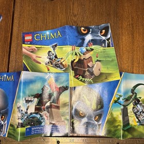 LEGO Legends of Chima speedorz lot Set 70109, 70136, 70110 nearly complete