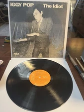 IGGY POP THE IDIOT LP RCA VICTOR (1977) 1-A 1-B . NM RECORD . FIRST PRESS .