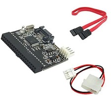 PATA IDE TO Serial ATA SATA Interface Hard Drive HDD DVD Adapter Converter Black