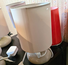 4 Ceramic Table Lamps Brown And Cream