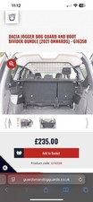 Guardsman Dog Guard And Divider For Dacia Jogger