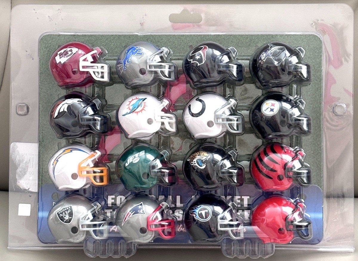 2024 Riddell NFL Helmet Tracker Set 32 teams Micro Size Helmets w
