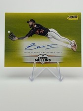 2025 Topps Stadium Club Autographs Cedric Mullins #SCBA-CMU Yellow (AU) Orioles