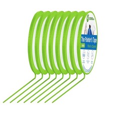 EDSRDRUS Thin Painters Tape 1/8 1/4 1/2 Fine Line Masking Tape 8rolls
