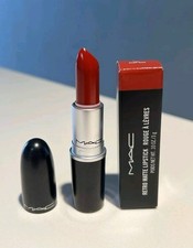 NEW 707 RUBY WOO Red   MAC Retro Matte Lipstick- 0.1 oz / 3 g NWOB
