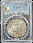 1927-D Peace Dollar MS-64 PCGS COLLECTION VIDEO