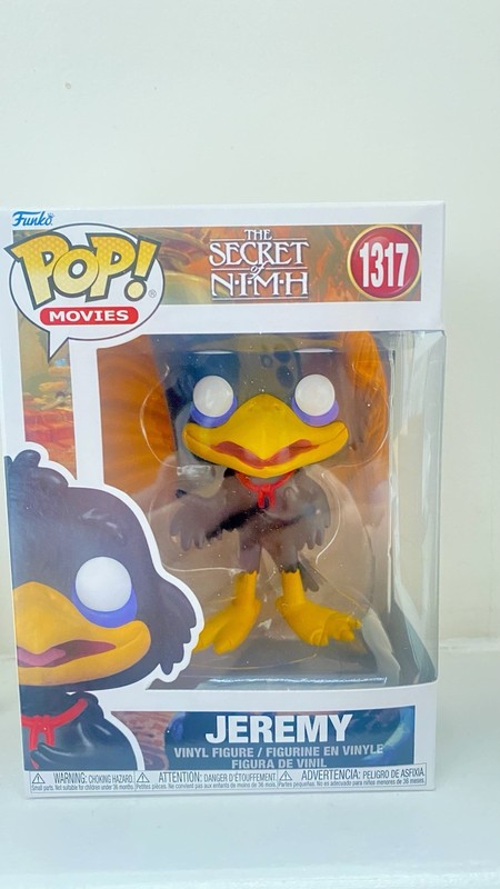 Funko Pop! Movies The Secret of NIMH Jeremy #1317 Vinyl Figure