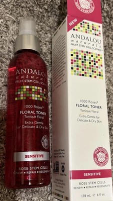 Andalusia Rose Stem Cells Sensitive Extra Gentalman For Delicate &Dry Skin Toner