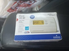 Emerson White Rogers 1F87-361 7 Day Programmable Thermostat for Single-Stage 