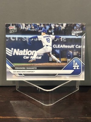 2025 Topps Now Yoshinobu Yamamoto SSP WS-10SSP Dodgers World