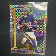 2025 Topps Chrome - Justin Jefferson #195 X-Fractor