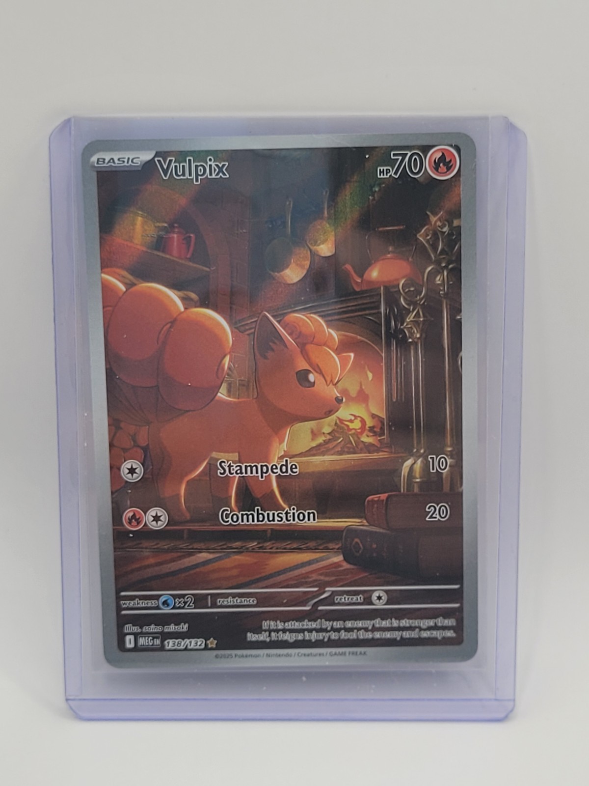 Vulpix 138/132 Me01: Mega Evolution Holo