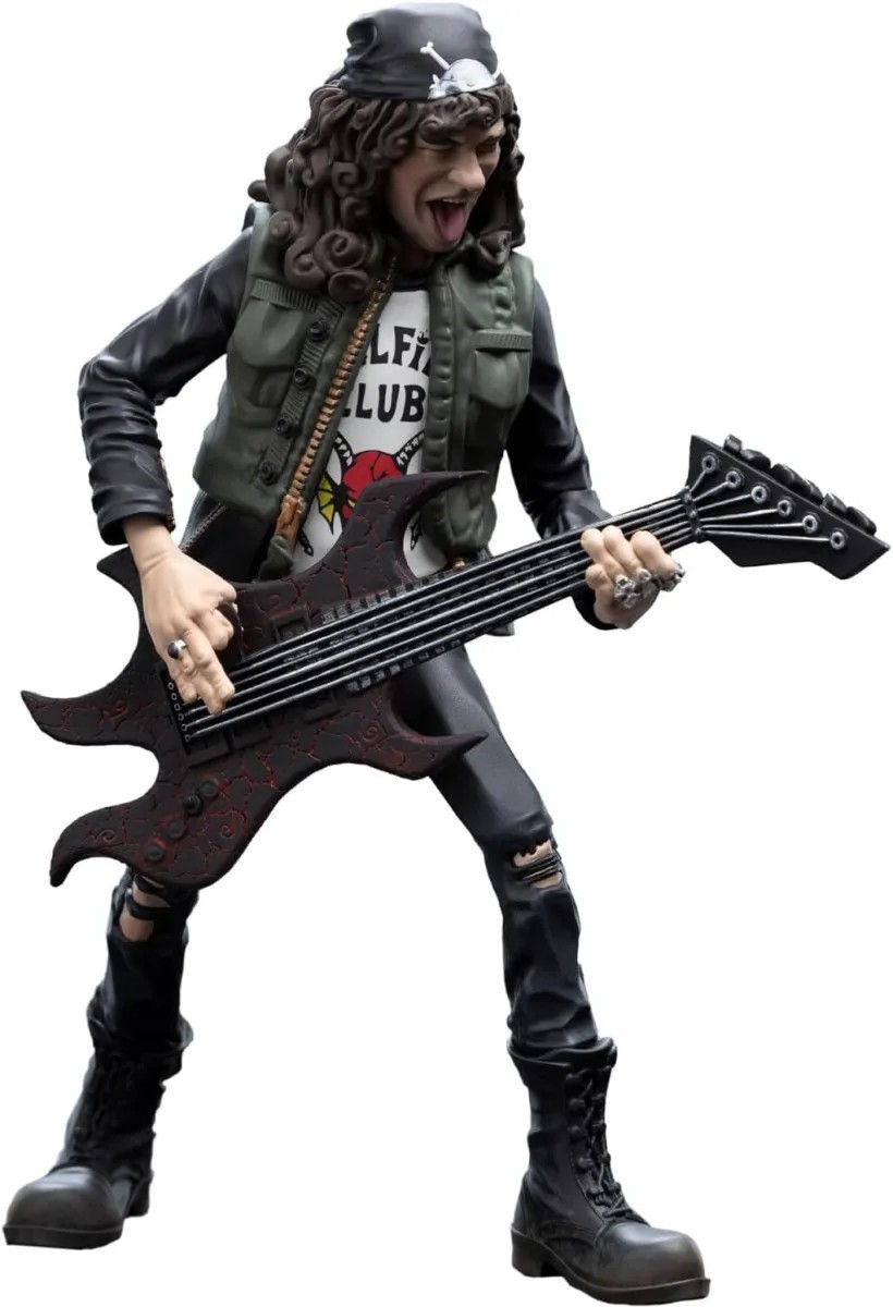 Mini Epics Stranger Things Rockstar Eddie Munson Con Guitarra Nuevo En Caja