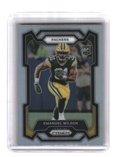 2023 Panini Prizm #335 Emanuel Wilson Silver
