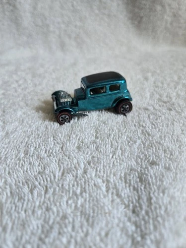 Vintage Hot Wheels Redline 1968 Classic 32 Ford Vicky Aqua Blue w White Interior