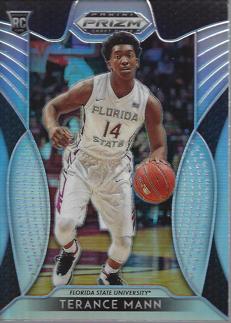2019-20 Panini Prizm Draft Picks Prizms Silver #49 Terance Mann - BSK