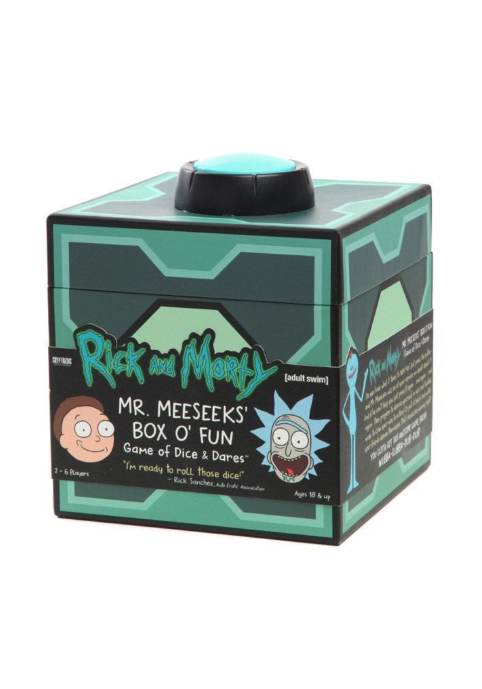 Rick and Morty Mr Meeseeks' Caja o Diversión Nuevo Precintado