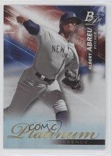 2018 Bowman Platinum Platinum Presence Albert Abreu #PP-8 uu6