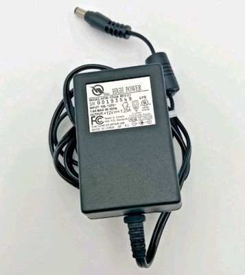 High Power HPW-1512A AC Adapter Output 12V DC 1.25A 5.5 mm